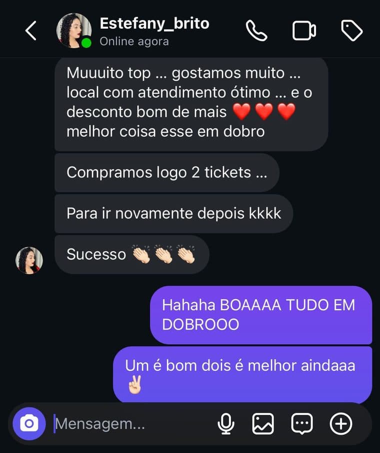Depoimento de Estefany Brito — Manaus em Dobro